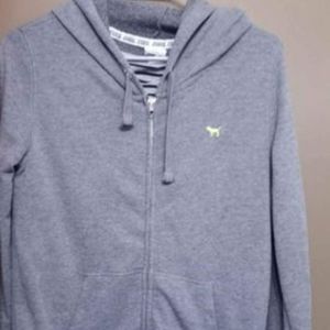 VS PINK full zip hoodie